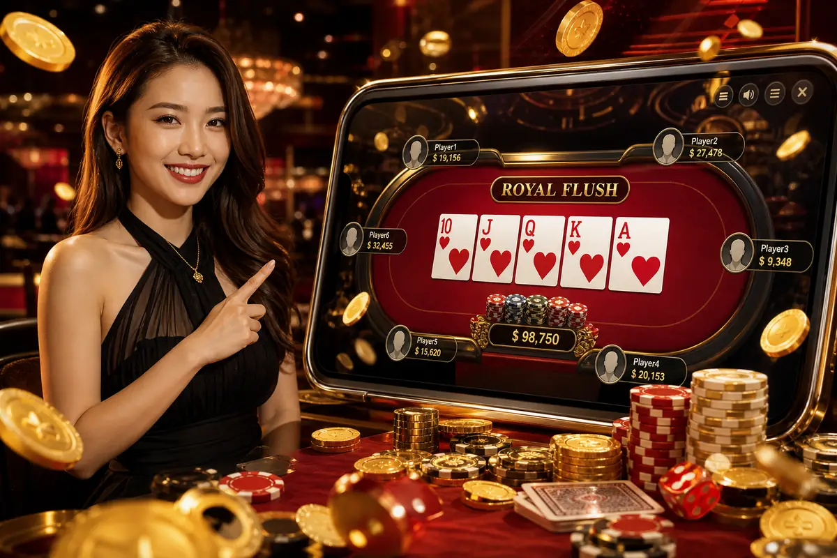 mzplay Casino dealer baccarat langsung